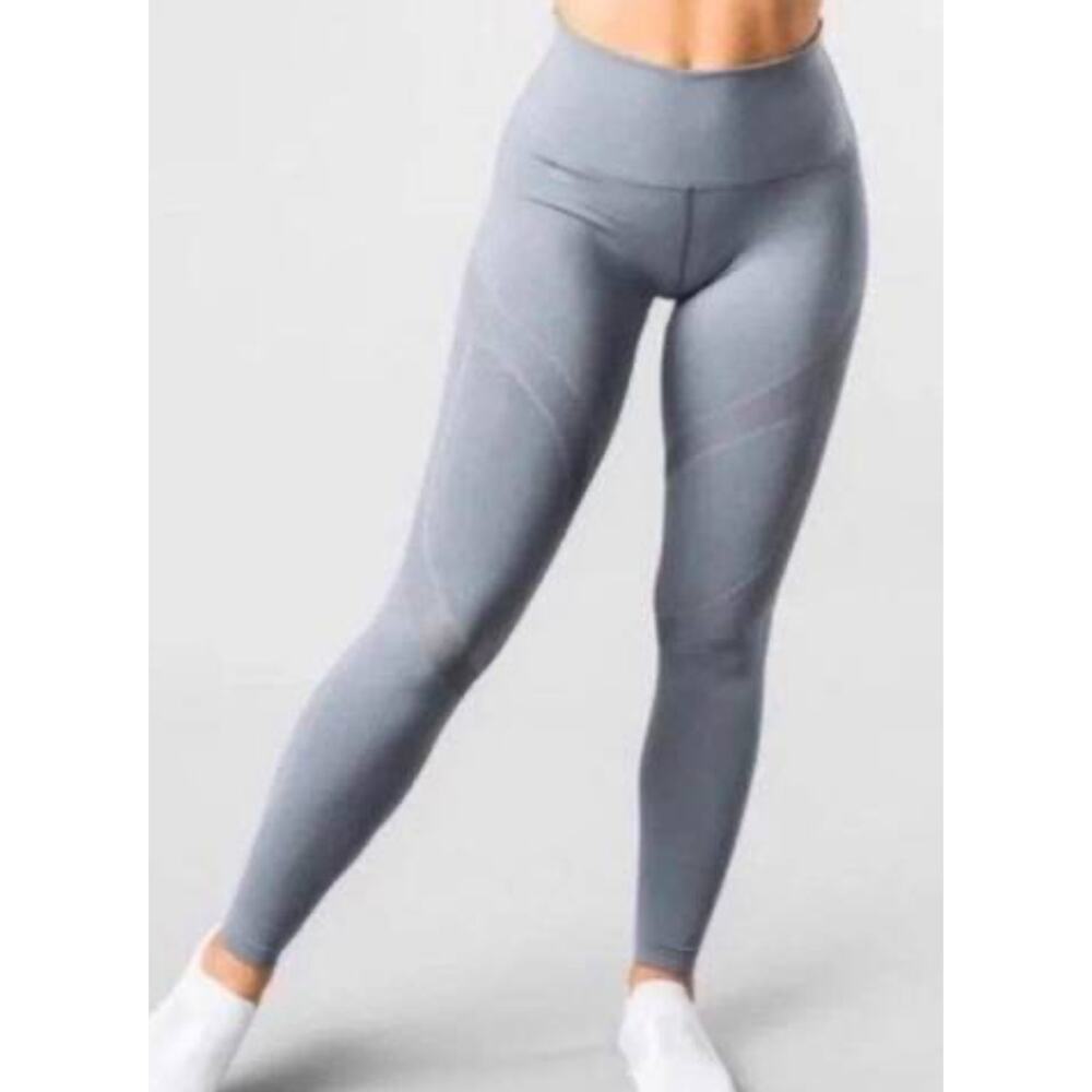New ~ ALPHALETE ~ Aero Leggings Size Small FALL High WAIST / FULL length